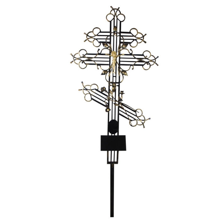 Крест металлический № 19