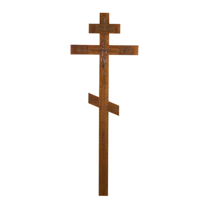 Крест деревянный № 34